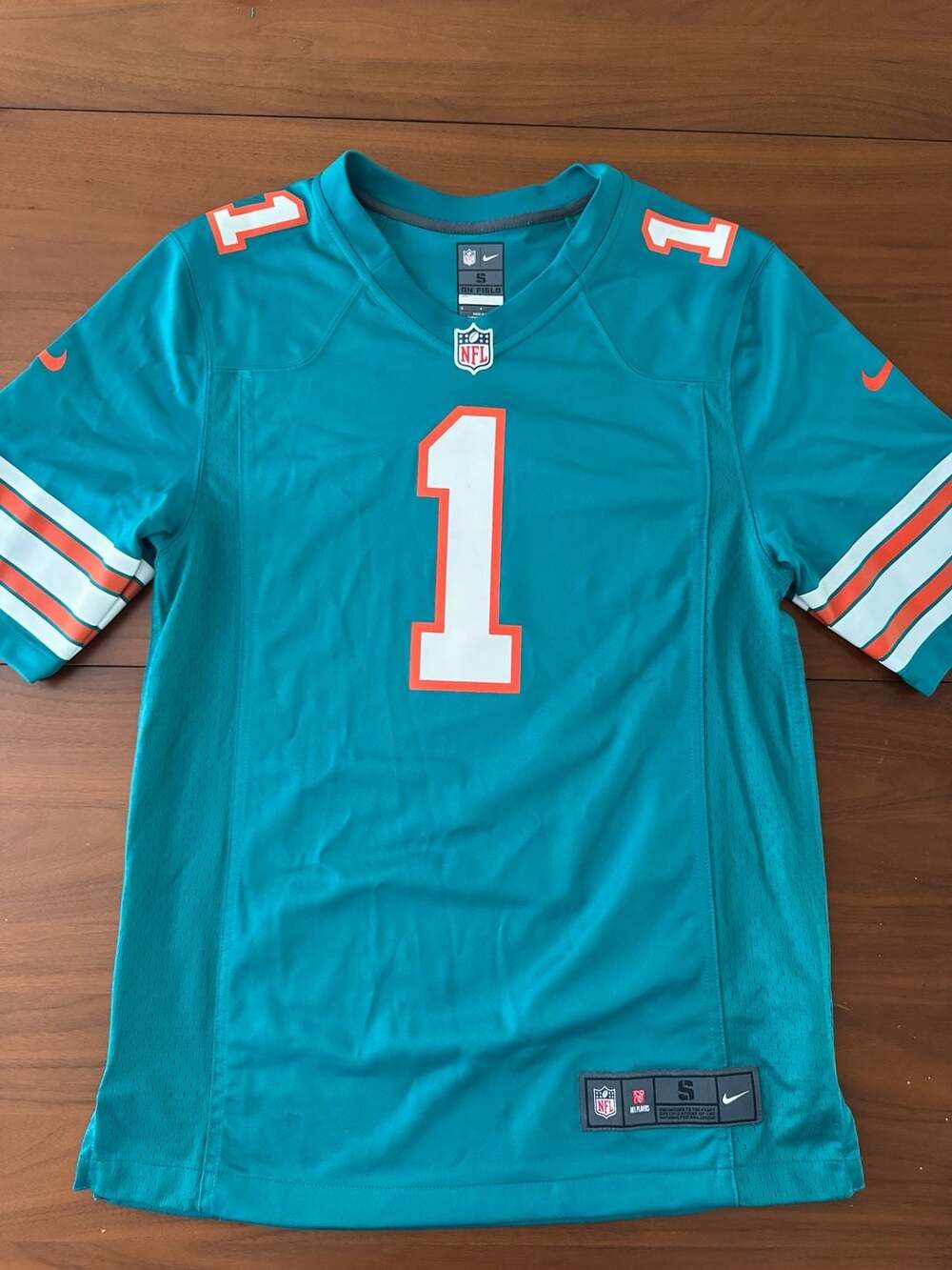 Nike Miami Dolphins Tua Tagovailoa #1 NFL Jersey Size S